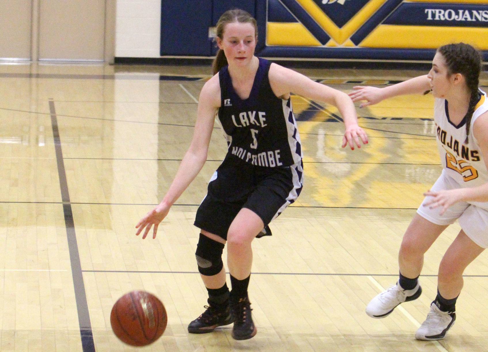 Lake Holcombe at New Auburn girls basketball 2-14-19